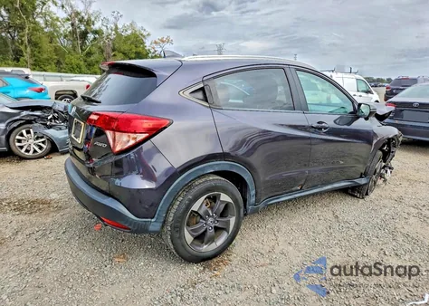 2018 Honda Hr-V Exl z USA, uszkodzony, nr VIN 3CZRU6H71JM703339